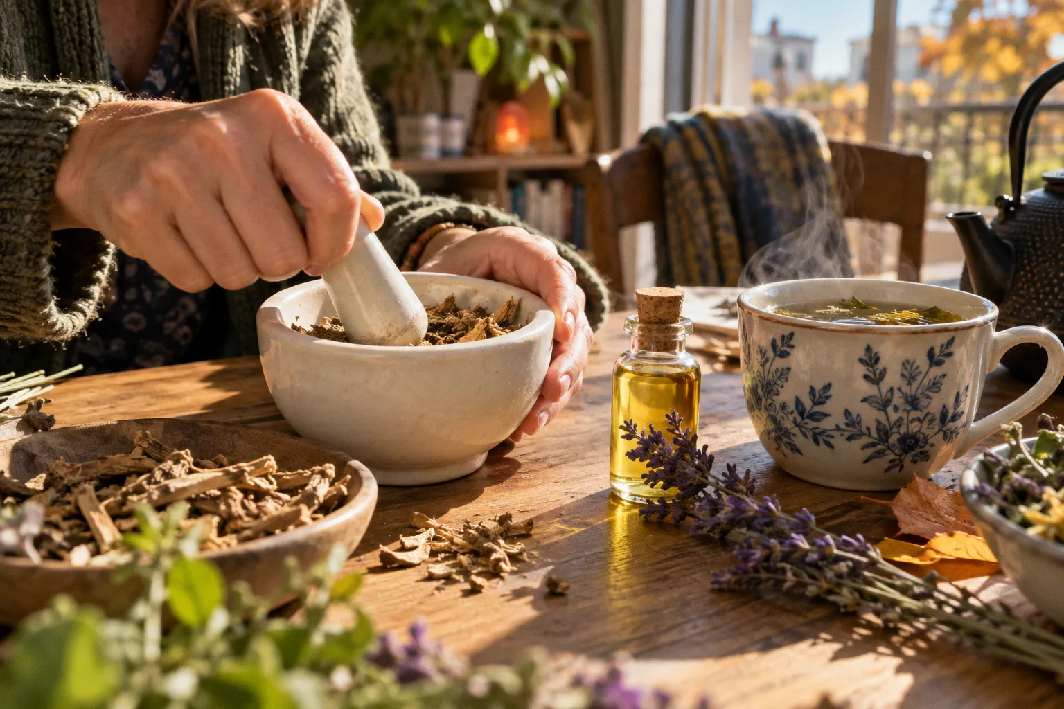 Aromathérapie ou phytothérapie : quelle approche pour apaiser le stress ?