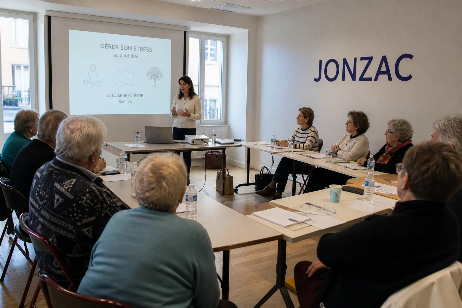 Jonzac : des ateliers gratuits pour aider les seniors à mieux gérer leur stress