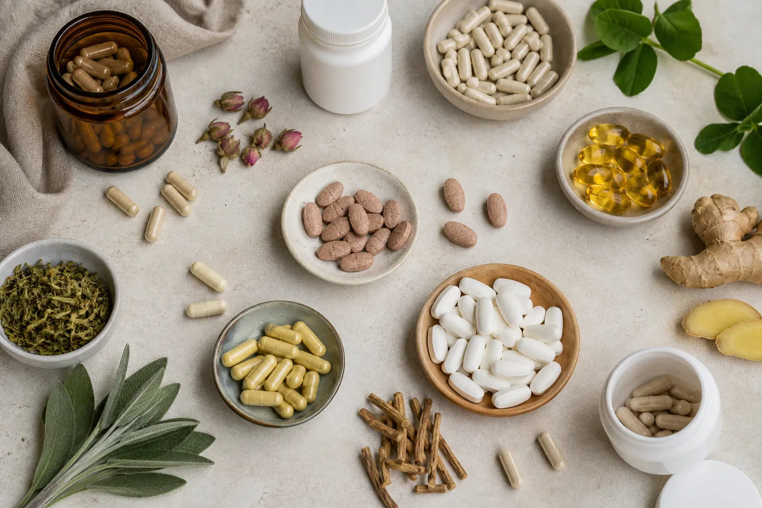 Ménopause : quel complément alimentaire choisir selon sa forme ?