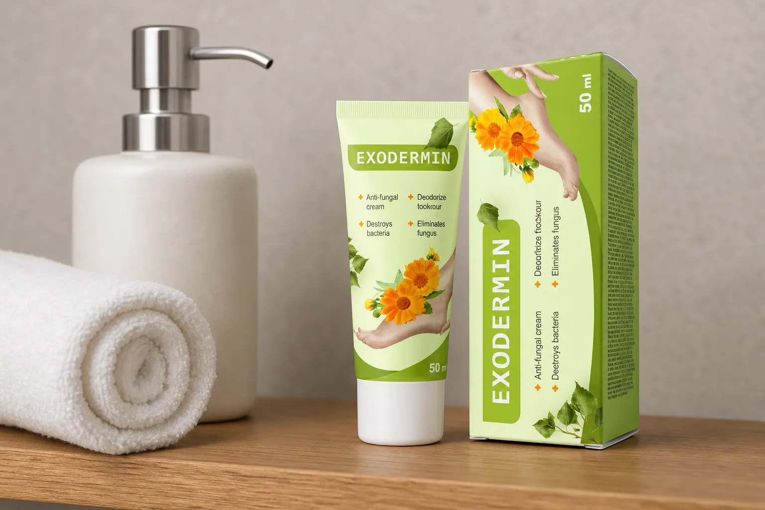 Exodermin — le produit au quotidien