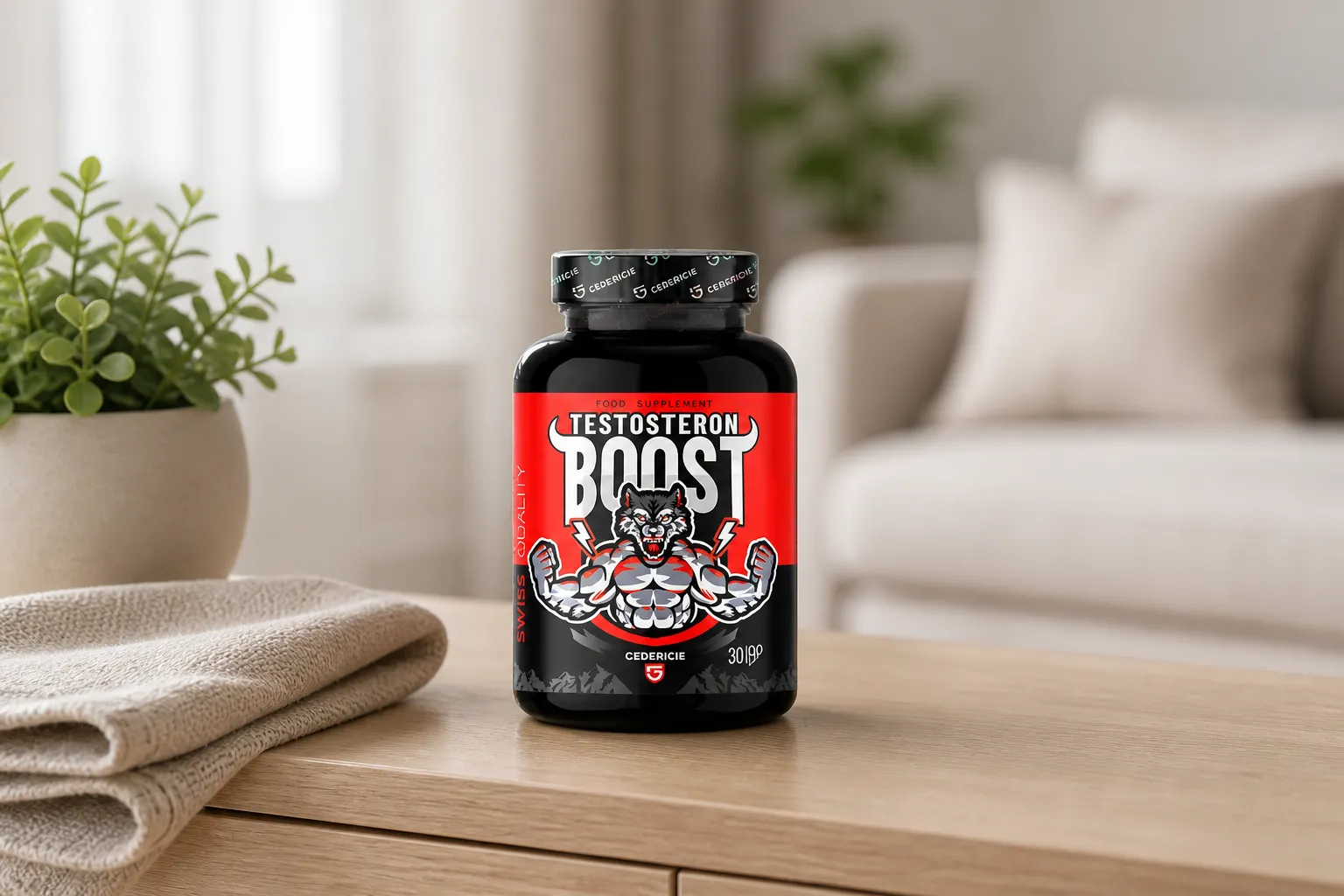 Testosteron Boost — le produit au quotidien