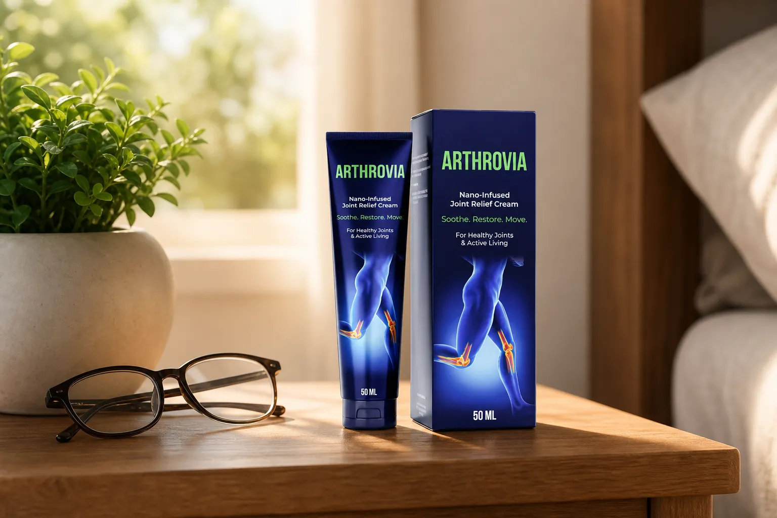 Arthrovia — le produit au quotidien