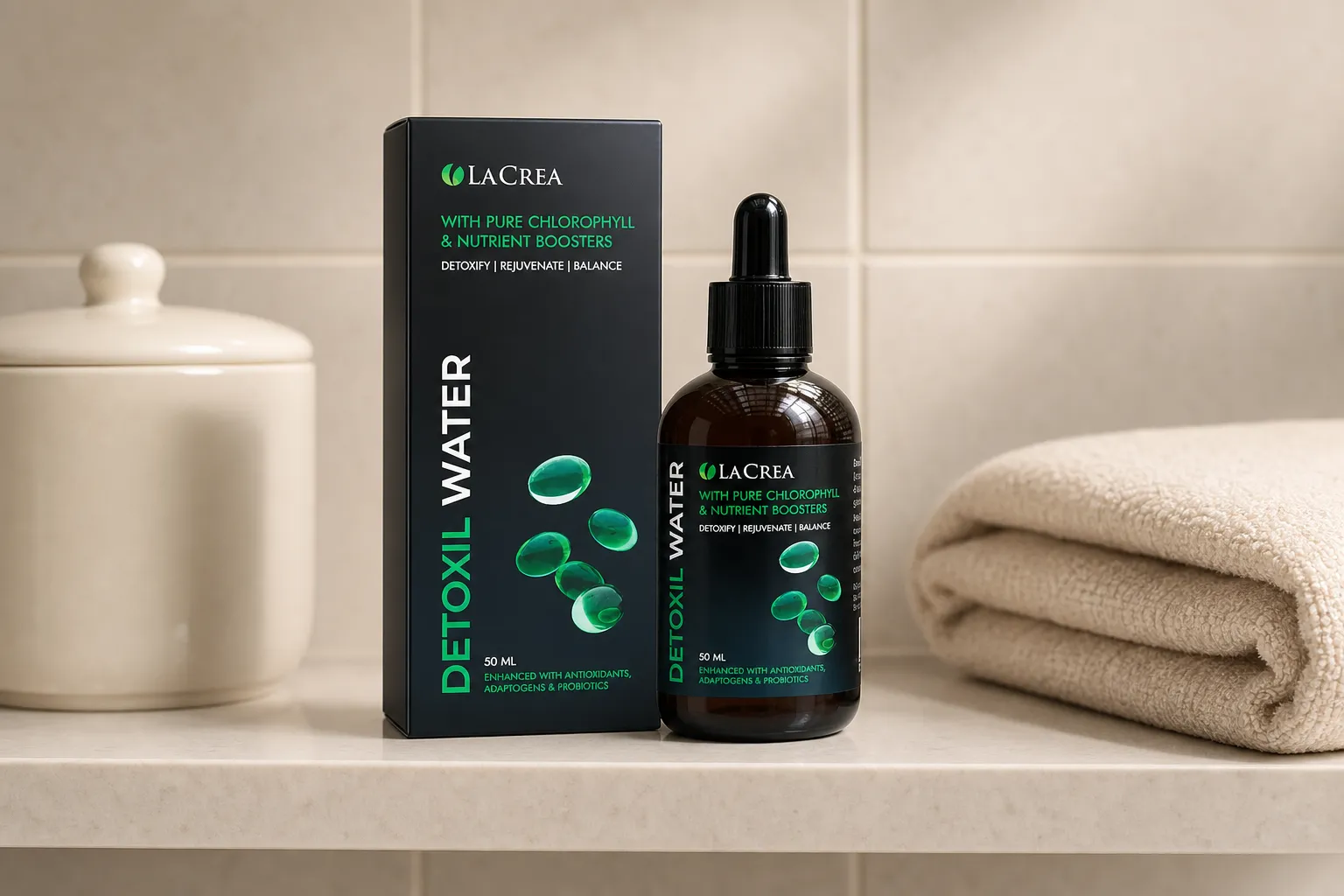 Detoxil Water gastro — le produit au quotidien