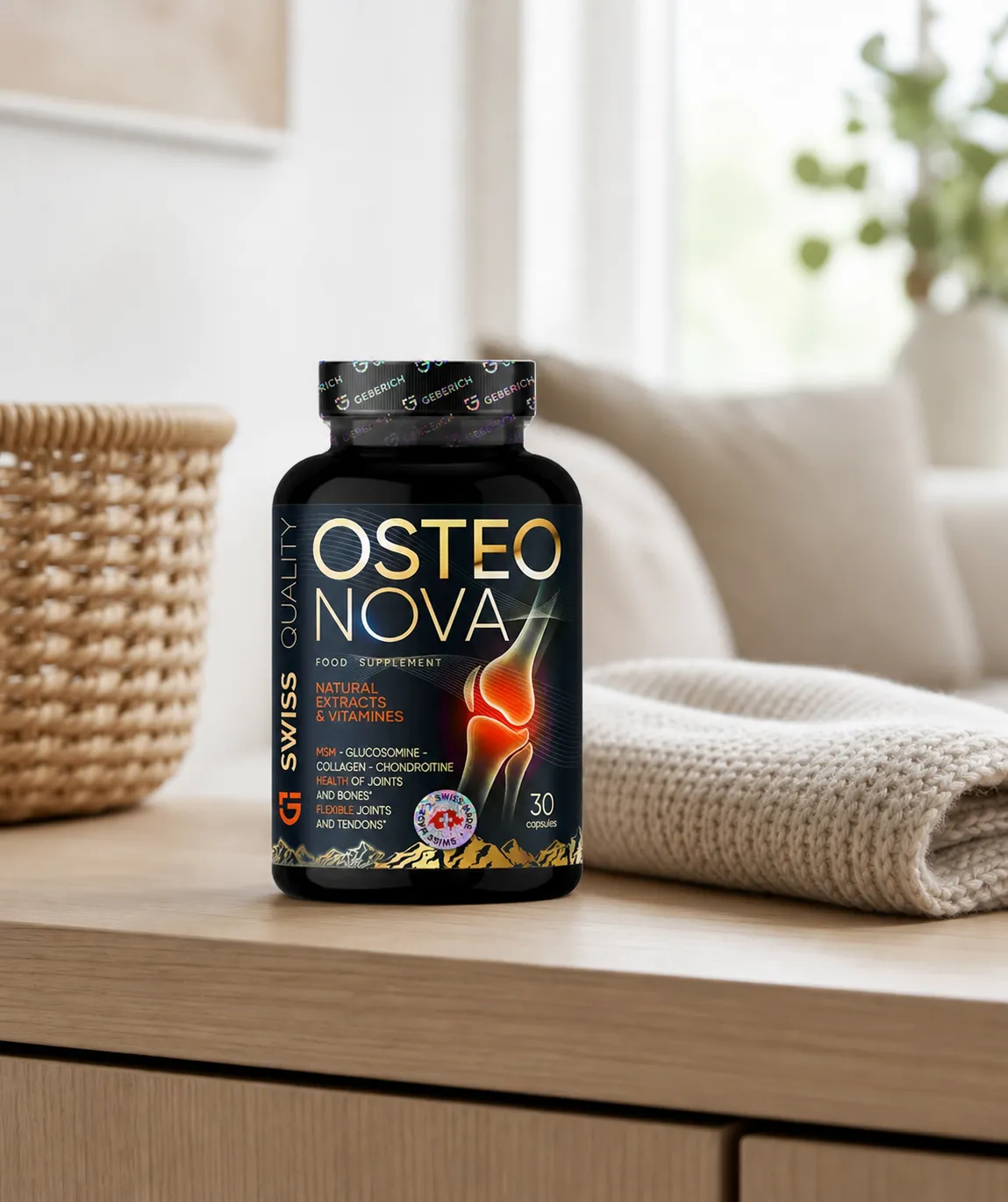 OsteoNova — le produit au quotidien