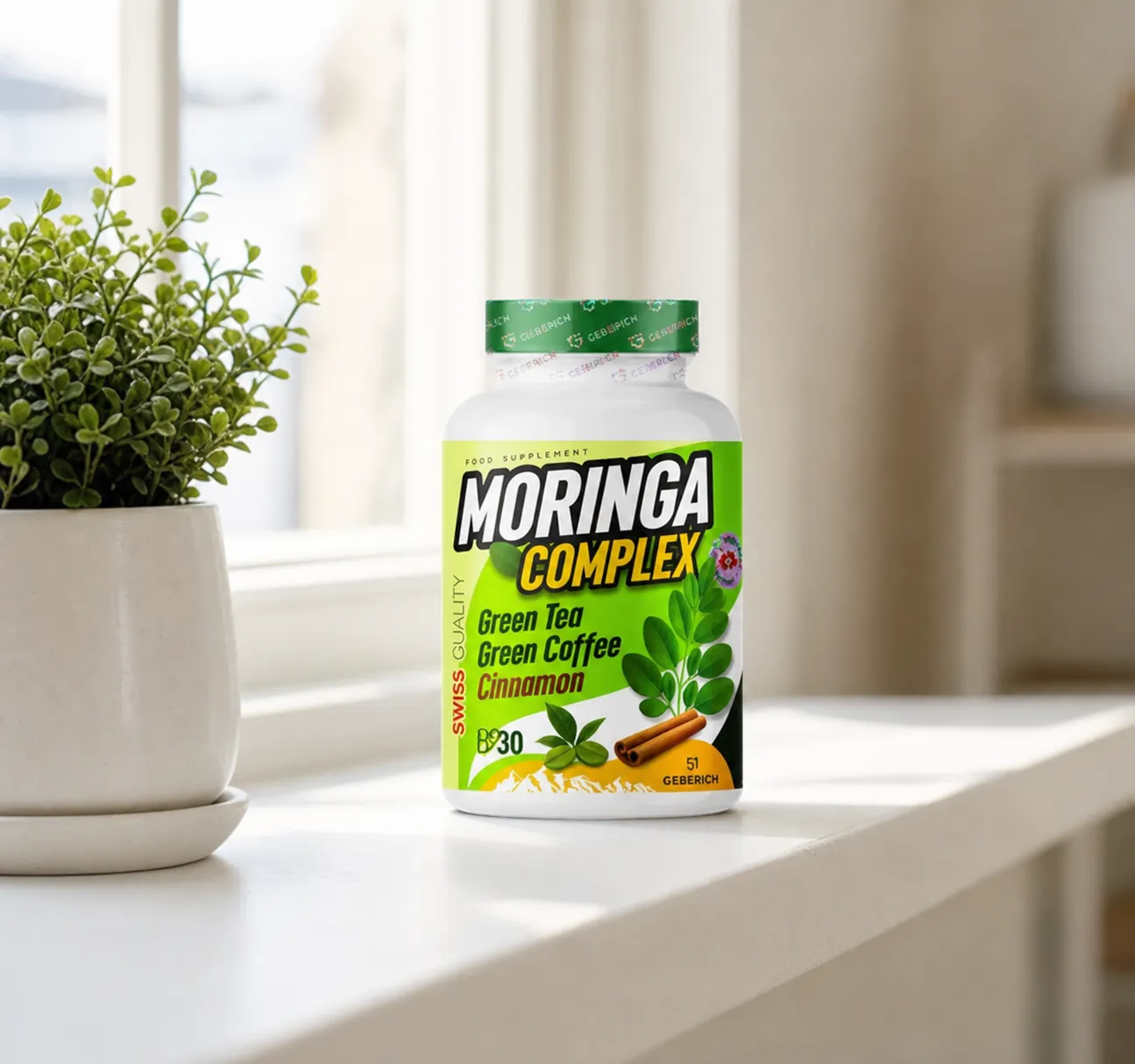 Moringa Complex — le produit au quotidien